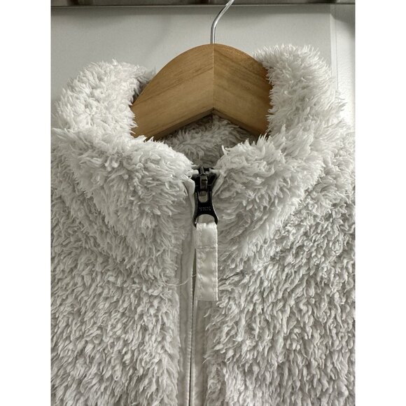 Patagonia Women's Los Gatos 1/4 Zip Pullover Jacket Sweater Small Ivory White - Picture 7 of 13